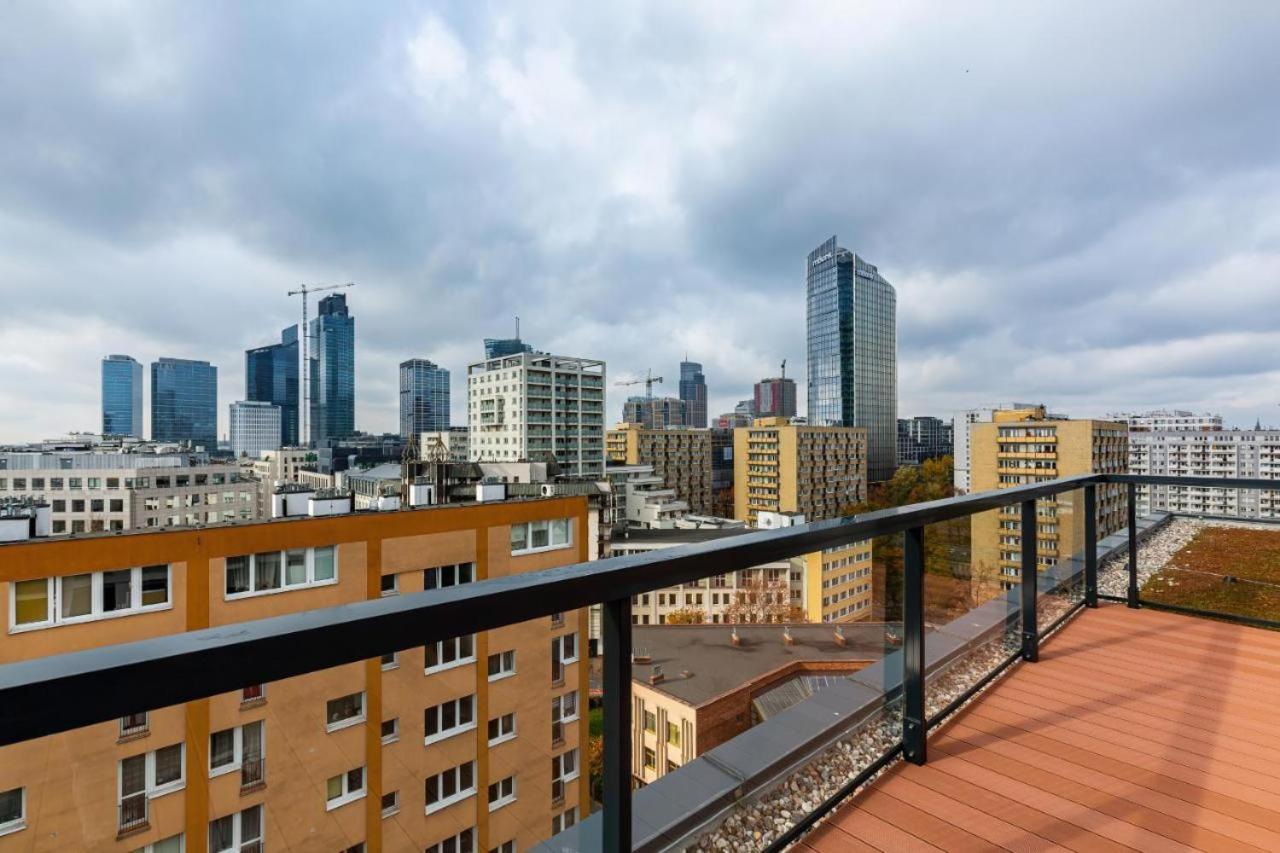 Golden Apartments Warsaw - Luxury Building With Terrace On The Roof - Sienna Str Exteriör bild