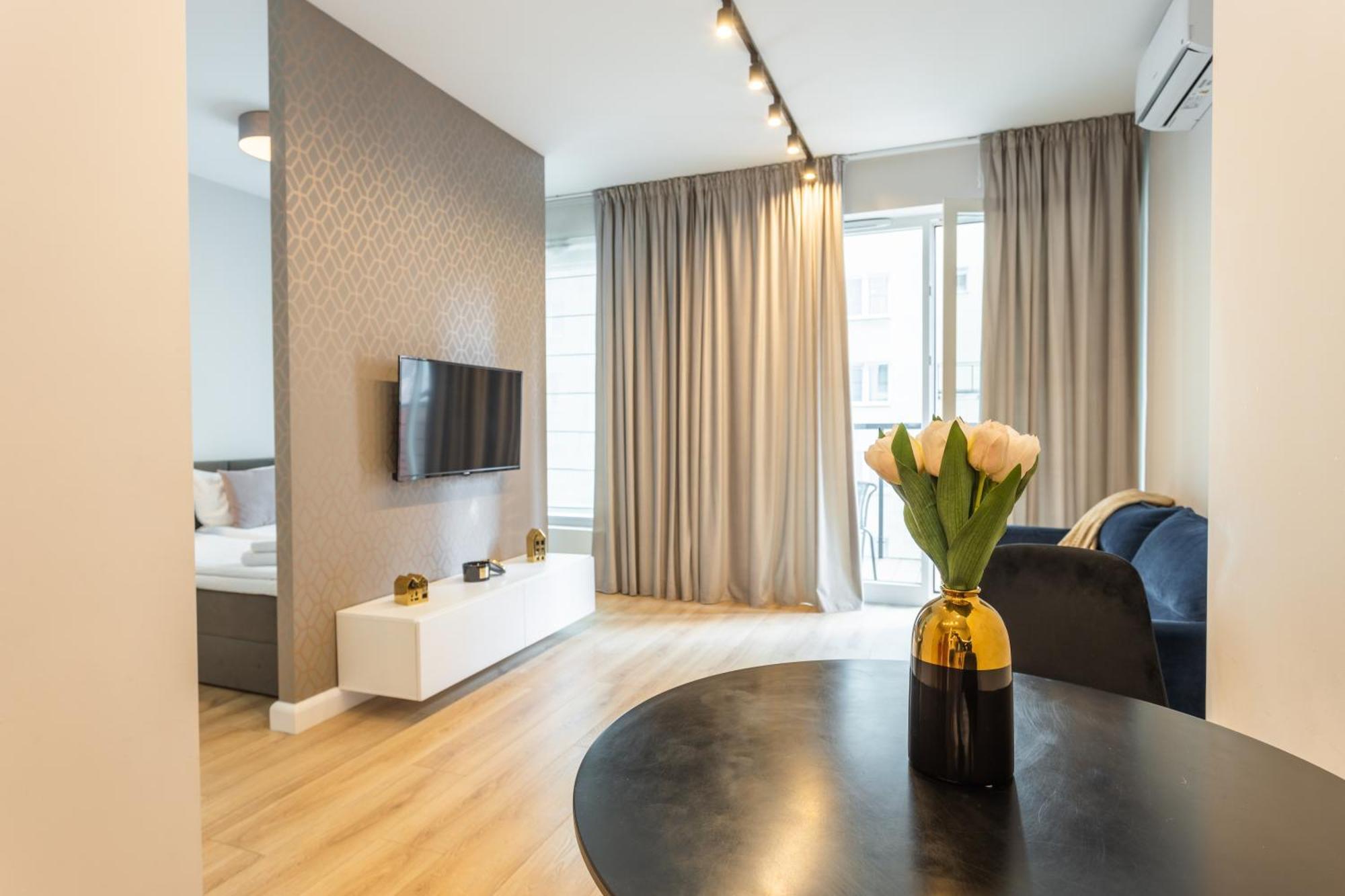 Golden Apartments Warsaw - Luxury Building With Terrace On The Roof - Sienna Str Exteriör bild